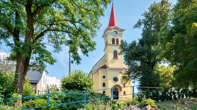 Kostel v Hlubočkách