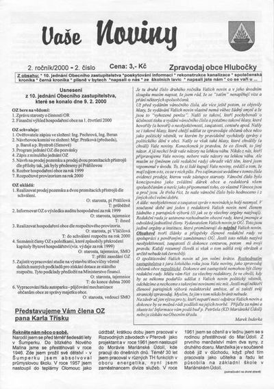 Zpravodaj č. 2000/2