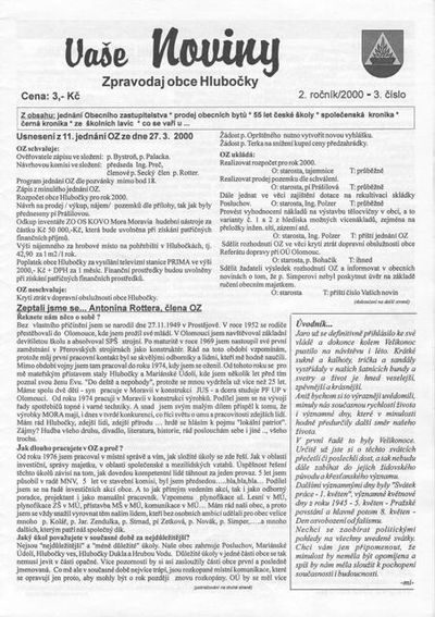 Zpravodaj č. 2000/3