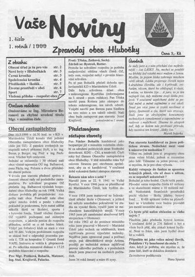 Zpravodaj č. 1999/1