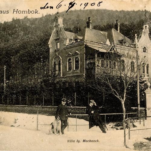 Tři vily rodu Machanků v Hlubočkách