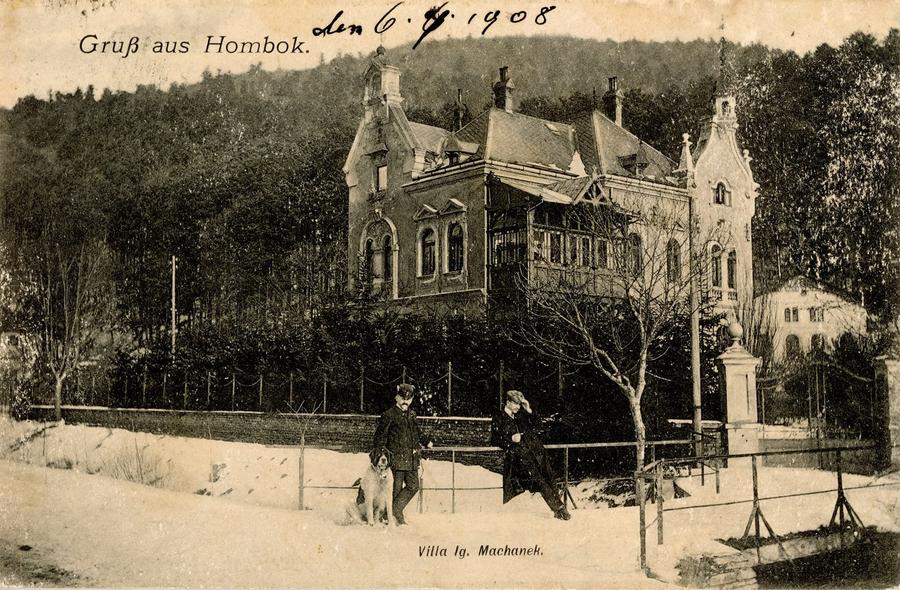 Tři vily rodu Machanků v Hlubočkách