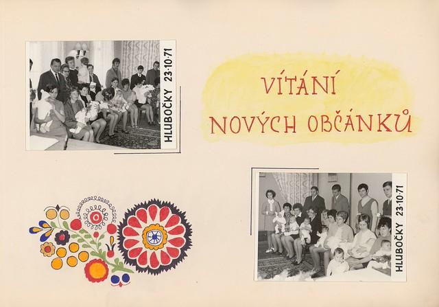Fotokronika obce Hlubočky 1964 - 1973