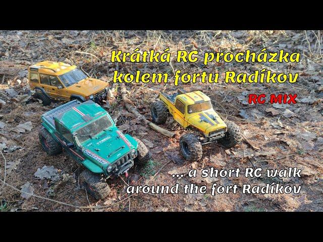 250201 Krátká RC procházka kolem fortu Radíkov (A short walk around the fort Radíkov)